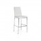 Стул барный Teon White Chrome