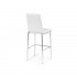 Стул барный Teon White Chrome